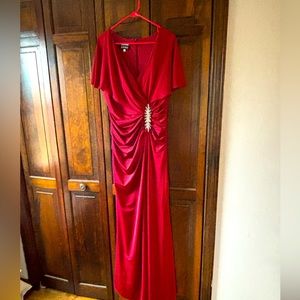 Jovani gown. Wine  size 10